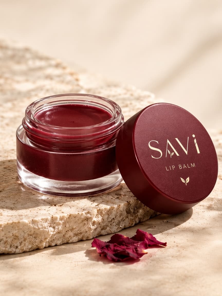 SAVI Lip Balm with branded cap